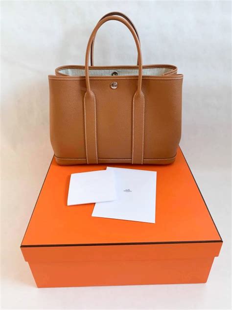 hermes garden party 30 leather|garden party 30 price.